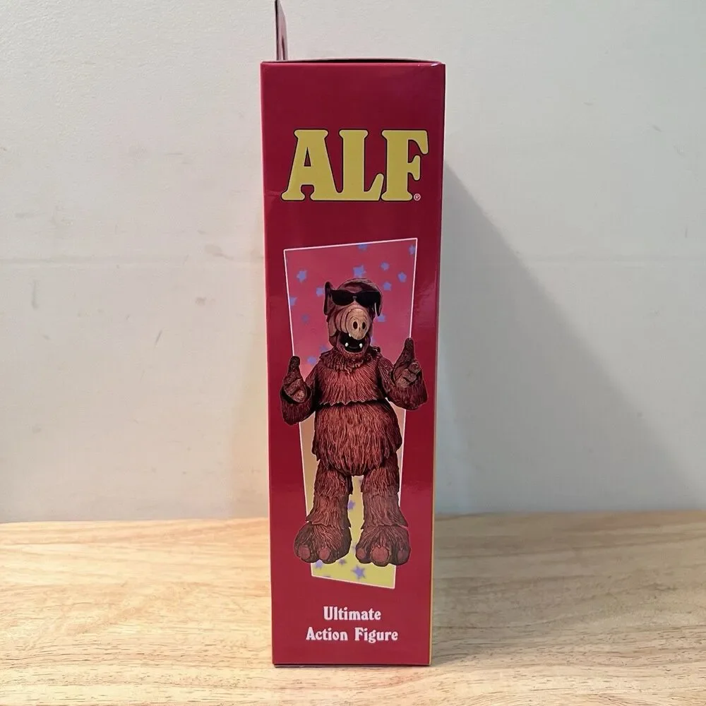 NECA ALF Ultimate 7” Action Figure Alien Life Form TV Show New Sealed